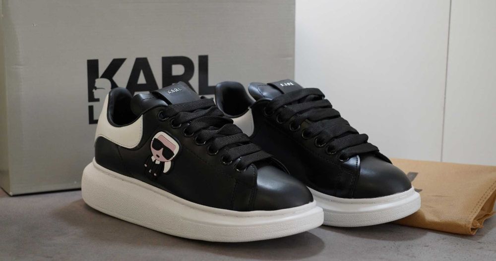 Adidasi Karl Lagerfeld Negru Premium Marimi 36-44 Unisex