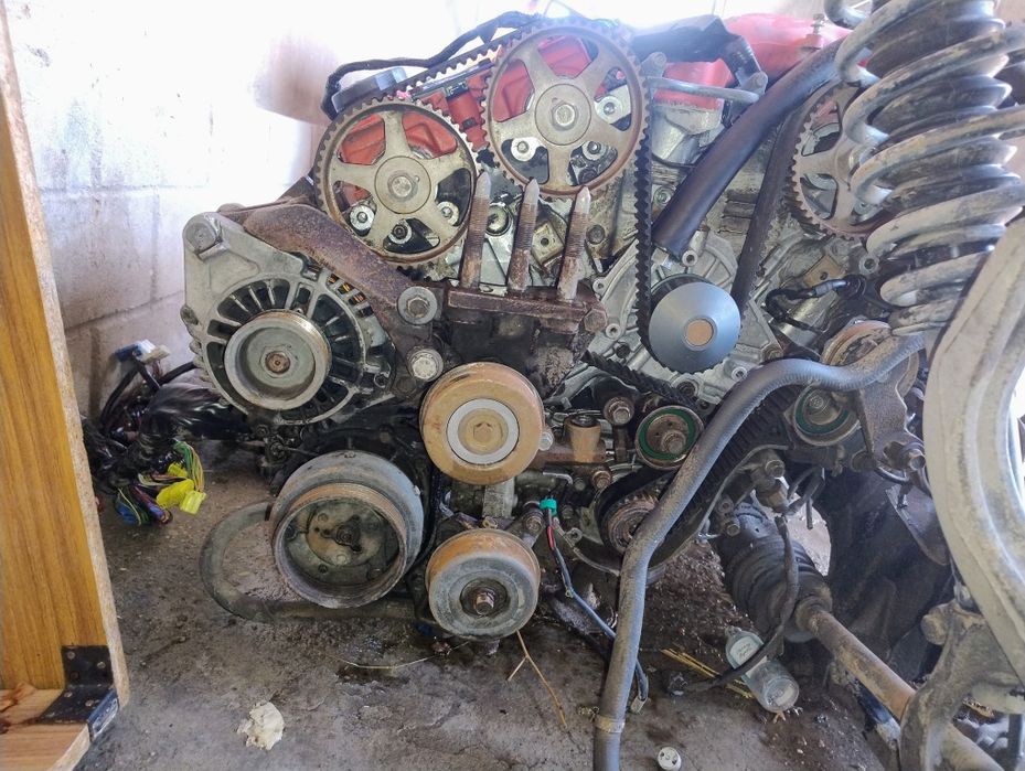 Двигатель от Митсубиси Галант 2.5 V6