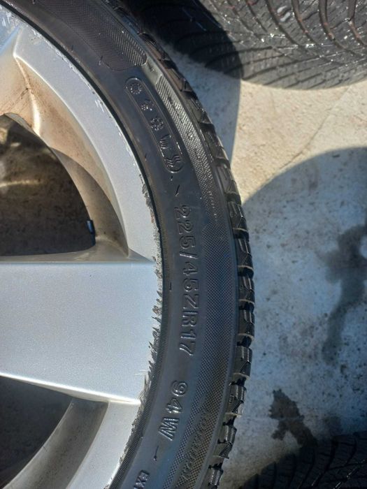 Jante BMW 5x120 8Jx17 EH2 + IS43 cu cauciucuri 225/45R17