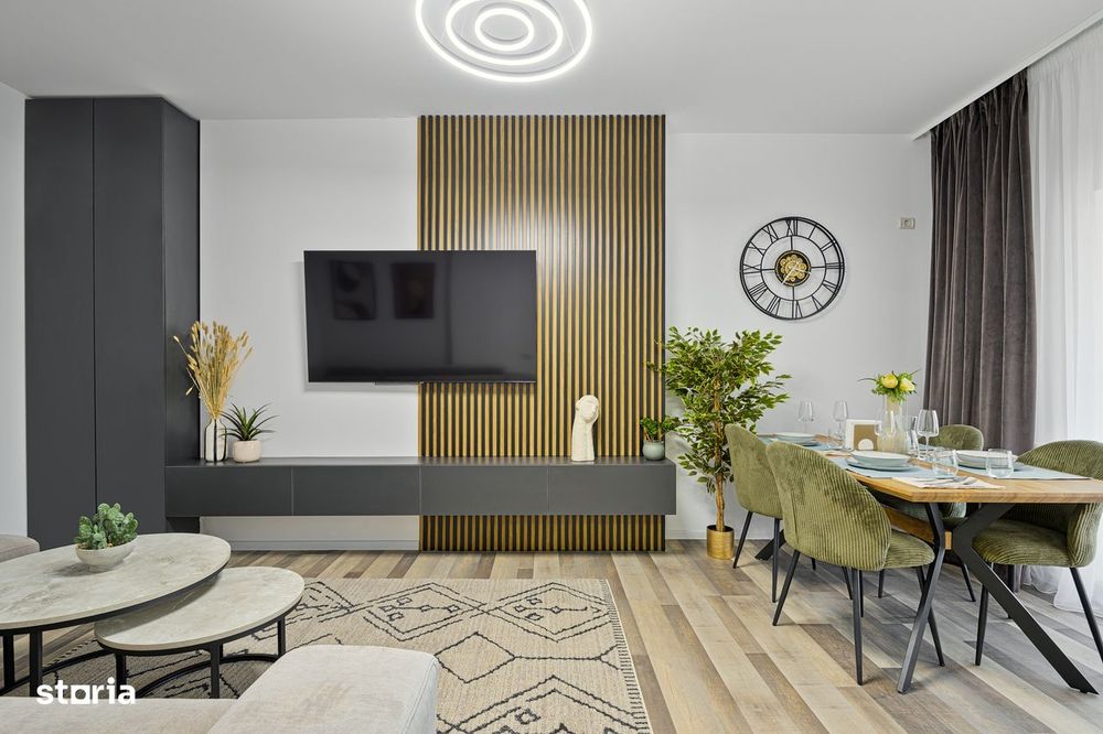 2 camere decomandat | Bloc Nou | Mobilat & utilat | Parcare si boxa — fotografia 1