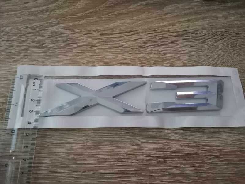 сребриста емблема за BMW X3