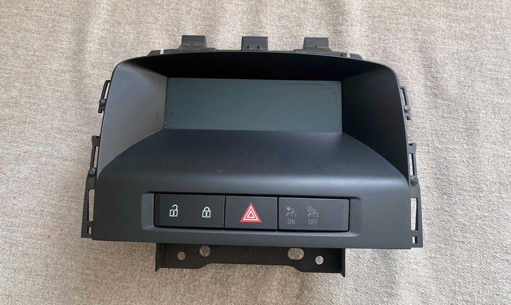 Display bord opel astra j cod 13267984 + comenzi avarie etc