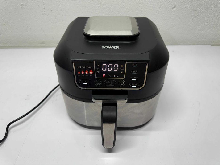 Еър Фрайър - Tower 5.6L, 5 In 1Grill Black