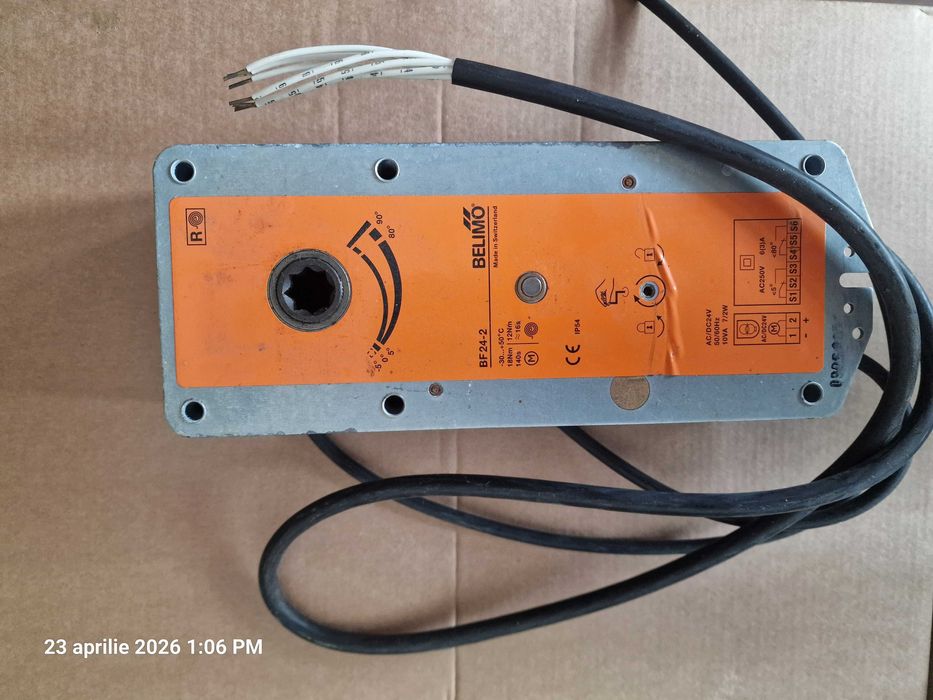 Servomotor jaluzele si clapete aer