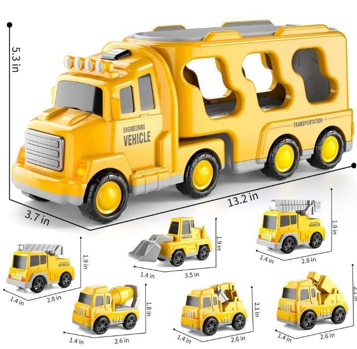 Camion cu 6 masinute