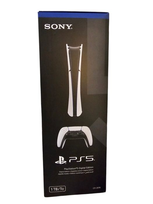 PlayStation 5  Digital Edition(Slim)
1TB
чисто нова / запечатана
модел