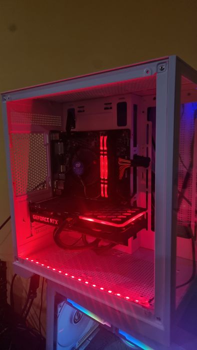 Геймърски компютър  rtx 3060 ti, 16gb ddr4, 10100f, за игри