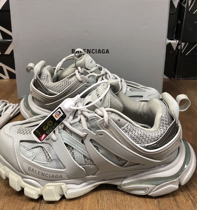 Balenciaga Track Icy Light Grey Full Box Verificare La Livrare