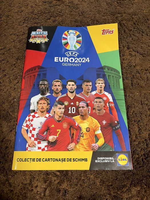Vând album fitbal complet de la euro 2024