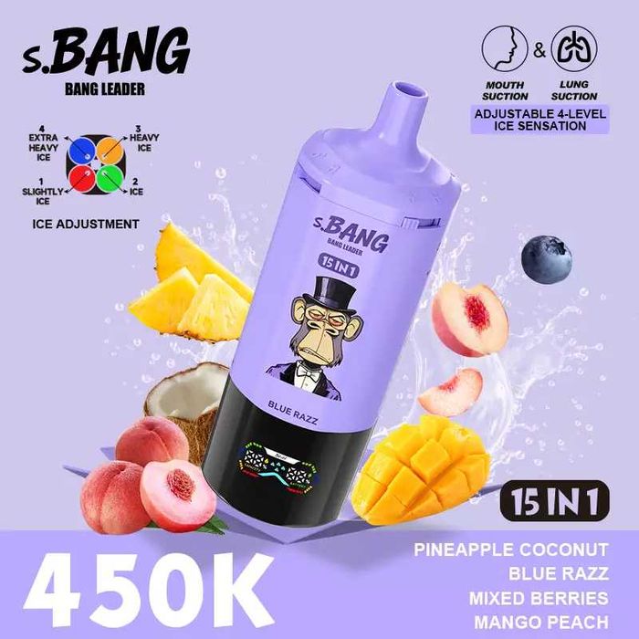 Bang 450k reincarcabil 15 in 1 multe arome!