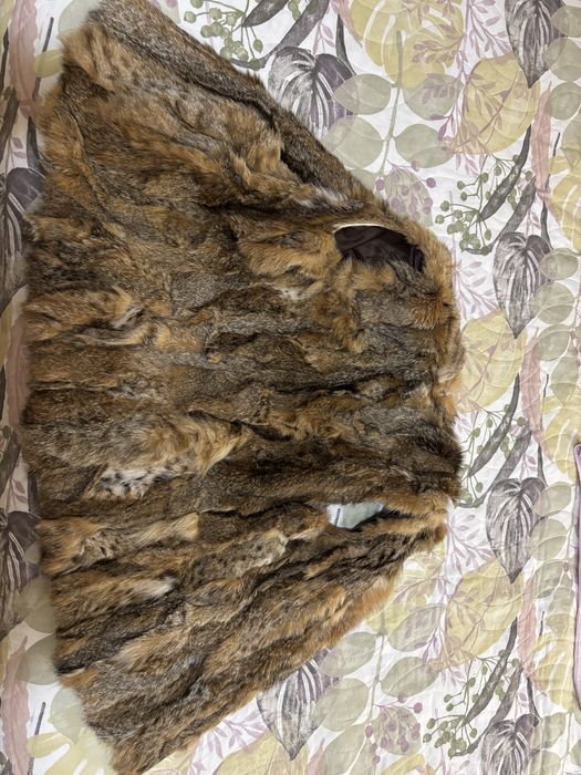 Кожен елек от естествен косъм