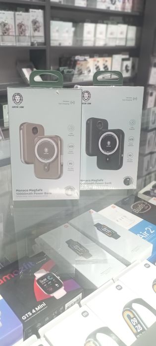 Power bank green lion