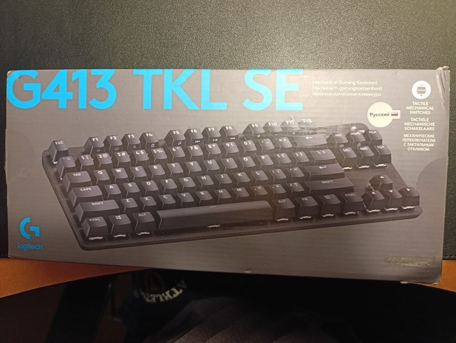 Logitech G413 TKL SE в хорошем состоянии