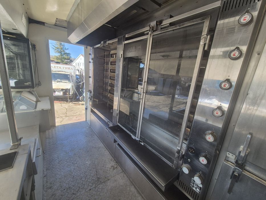 Кемпер за скара, пилета на грил, дюнери .Фабрично немско производство.