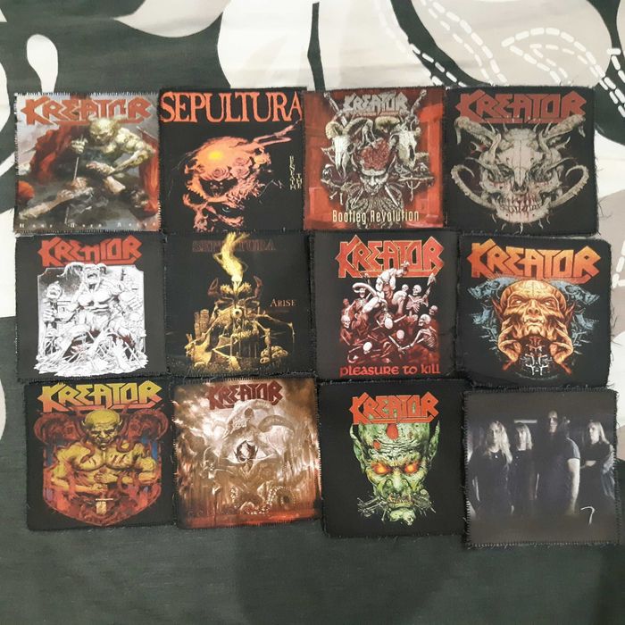 Нашивки на Хеви Метъл групи