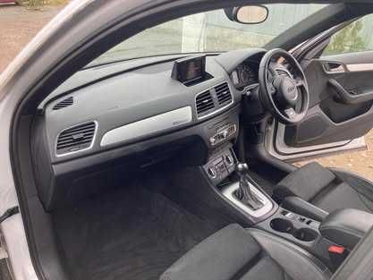 Полу кожен салон ауди q3 ку3 audi s-line рекаро