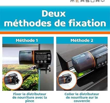 Автоматична хранилка за рибки до 4 пъти на ден  Measury