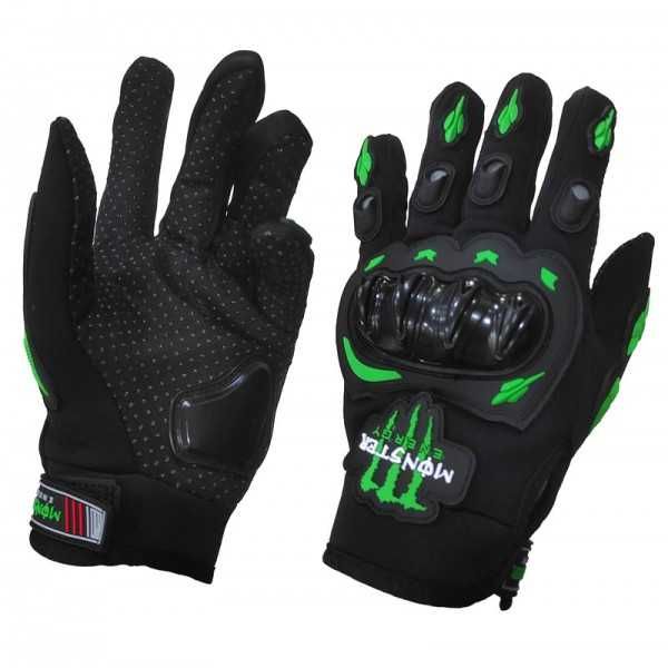 Мото/Вело Ръкавици Monster Черни/Сини/Червени