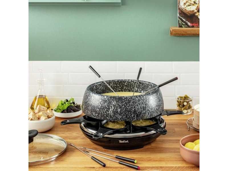 Раклет Грил с Незалепващо Покритие 6 в 1 Tefal Cheese N'Co RE12C8 850W