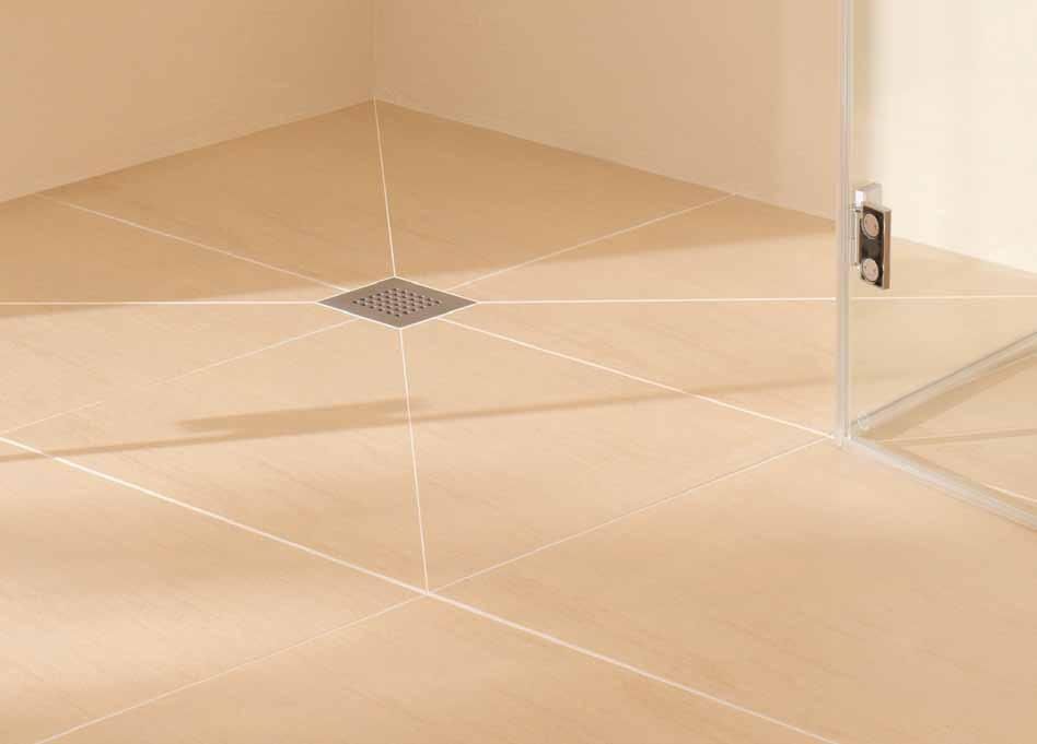 Walk-in Sistem de Duș la nivelul podelei