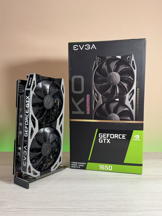 Placa Video EVGA KO ULTRA GTX 1650 4GB GDDR6 128-bit Folosita