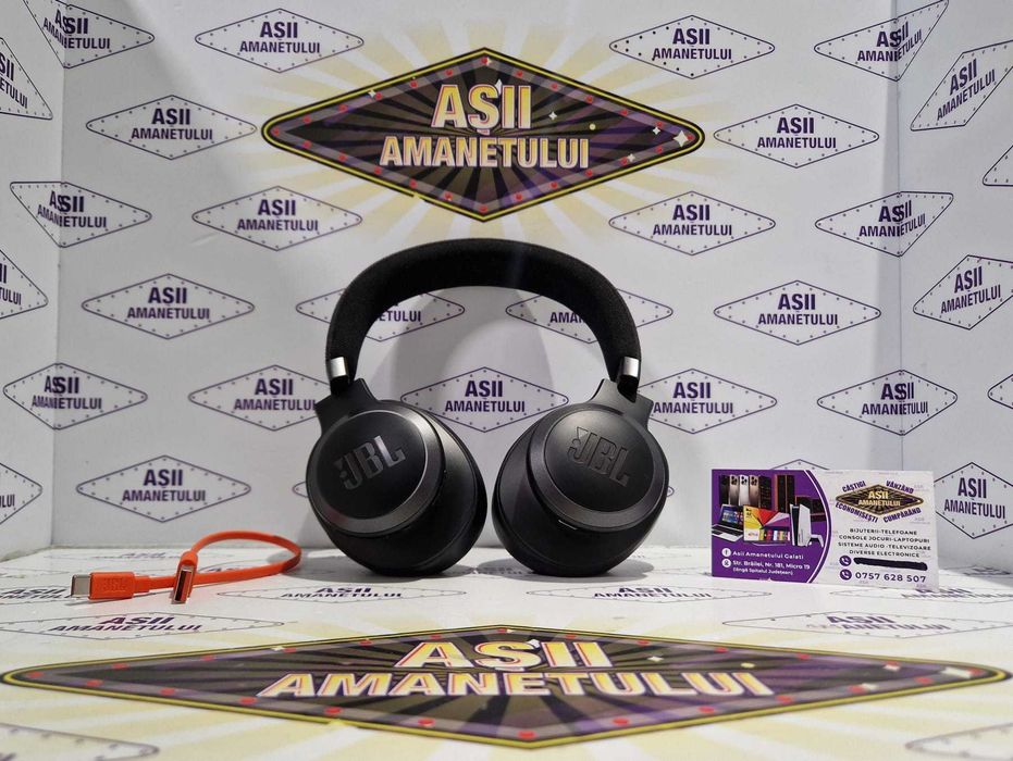 Asii Amanetului - Casti Audio Over Ear JBL Live 770NC