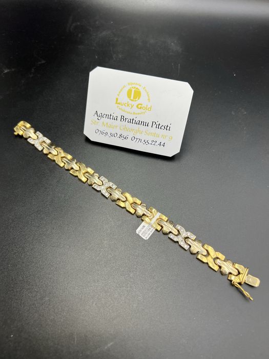 Bratara aur 14k 27.85 gr lungime 20 cm cod 21902