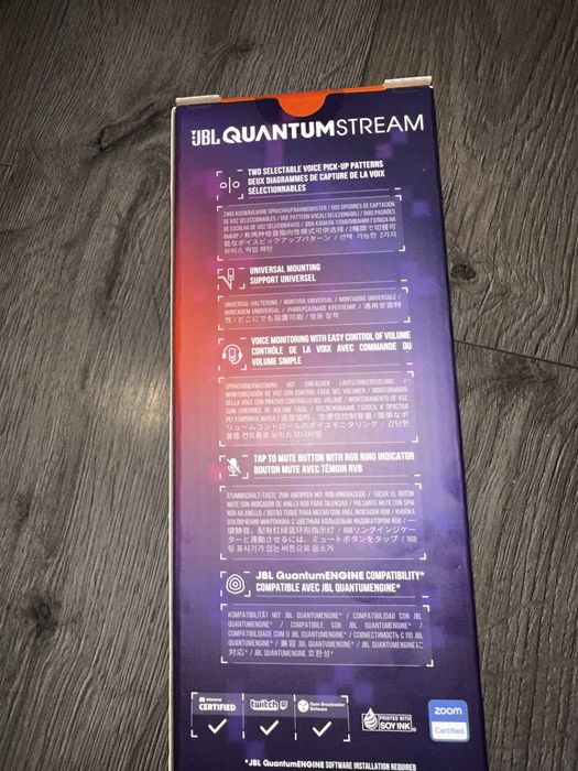 Microfon JBL quantum stream