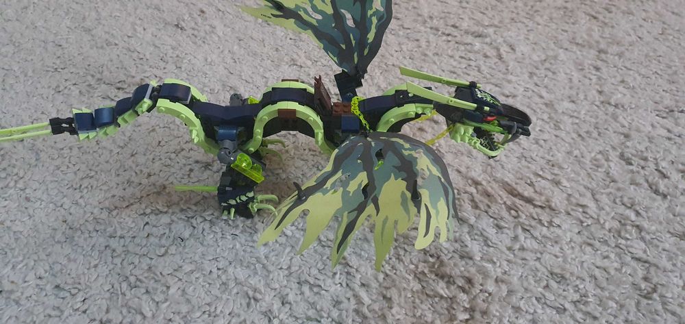 Lego ninjago 70736 doar dragonul fara figurine
