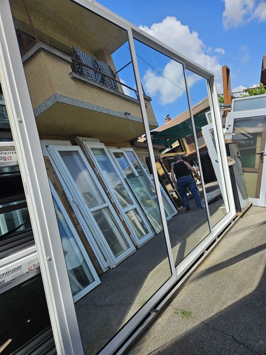 Алуминиево плъзгане с огледало