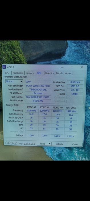 Озу DDR4-3000 8×2