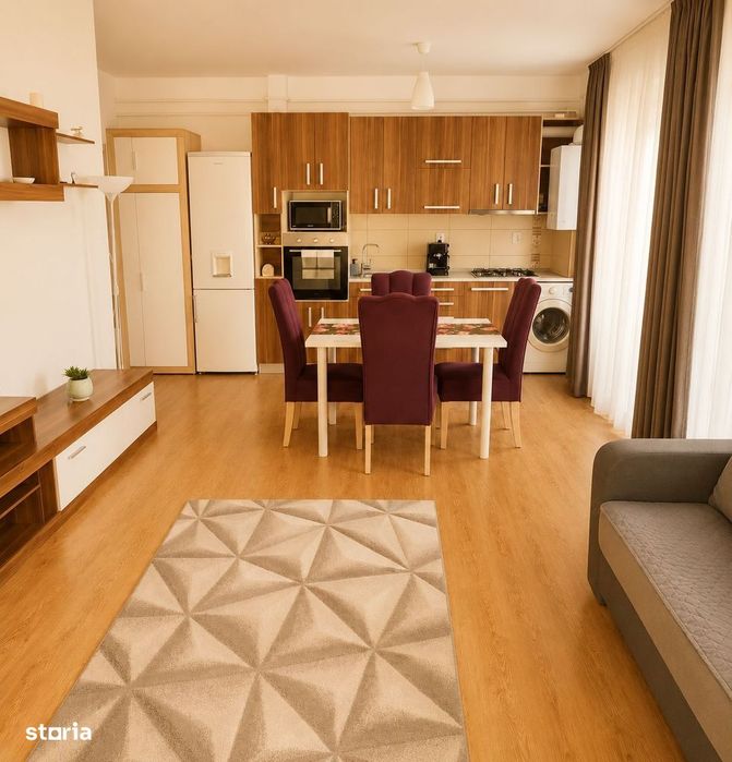 Apartament 3 camere, parcare, finisat, mobilat, Floresti zona Terra