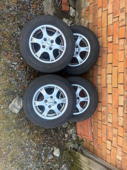 Ал.джанти RIAL 14” с Летни гуми Continental 185/70/R14 88T