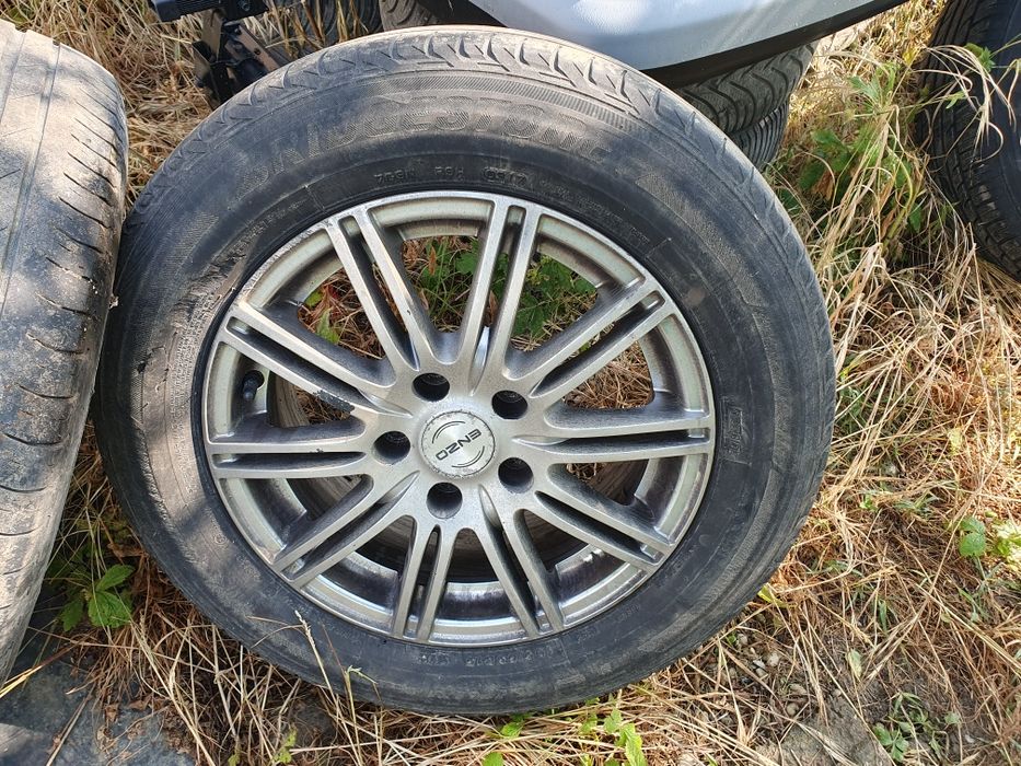 Jante aliaj Enzo cu anvelope skoda Octavia