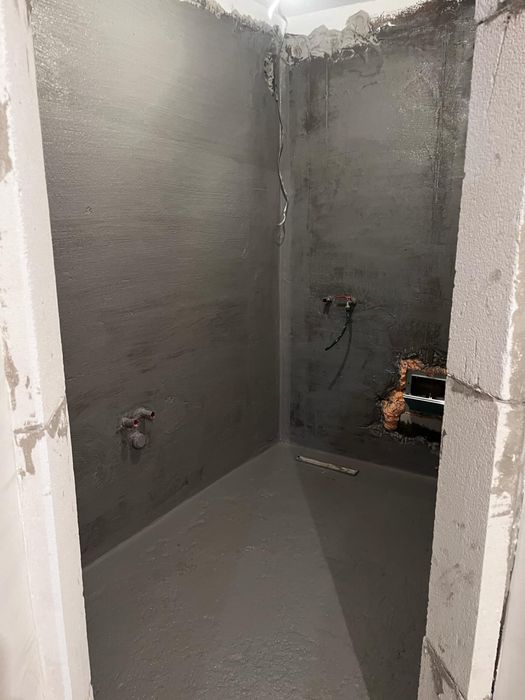 Ремонт бани, лепене на плочки