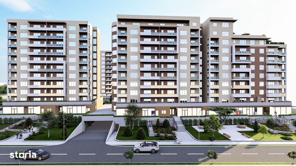 Garsonieră - 45,80 Mp Armonia Residence |Zona Coresi Tractorul| Bloc 2