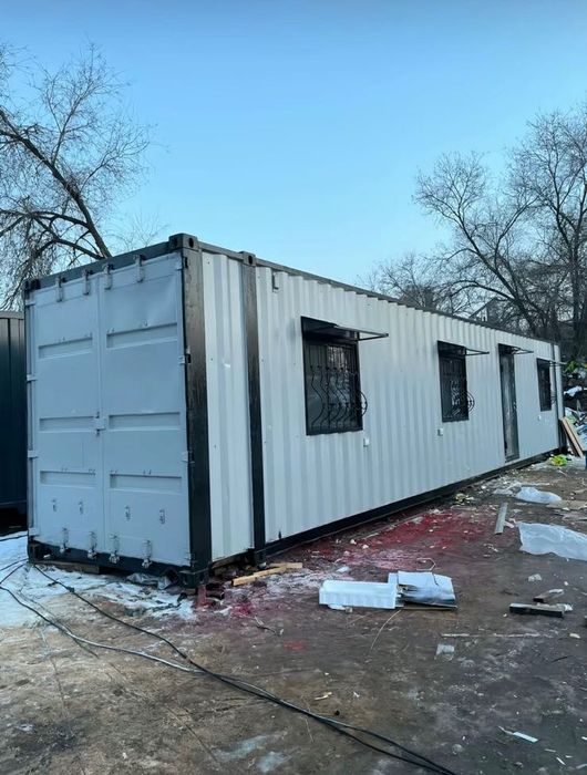 Утепленный контейнер для жилья