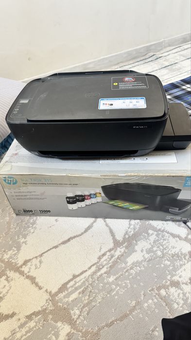 hp ink tank 315 цветной принтер
