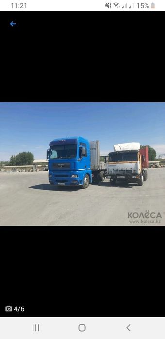 Камаз шаланды, длинномер