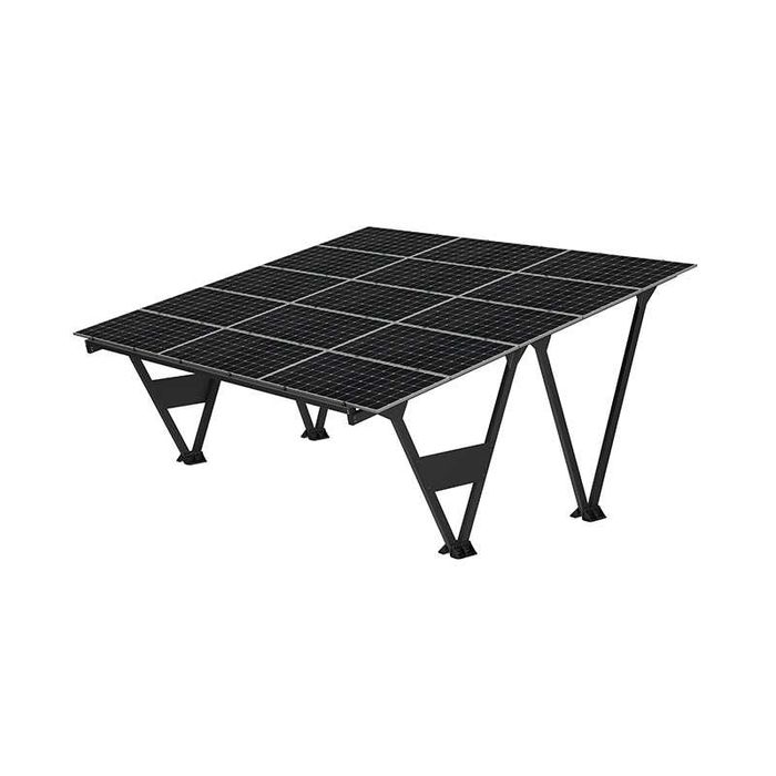 Carport Cu Doua Locuri – 15 Module Jinko JKM555N-72HL4-BDV Bifaciale