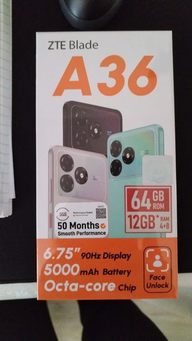 Продам телефон ZTE A36
