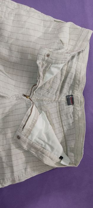 Оригинални български Къси панталони MAZE,лен и памук