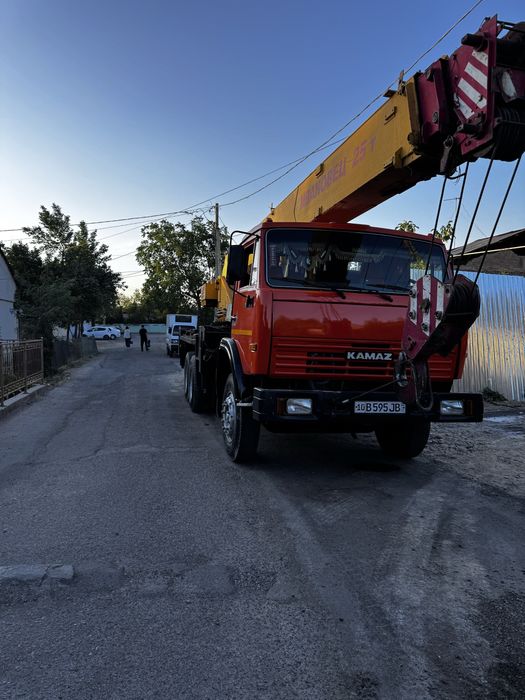 Услуги автокран и шаланда