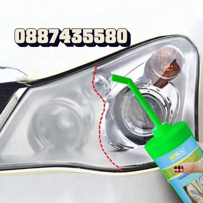 Комплект за нано покритие и възстановяване на фарове.