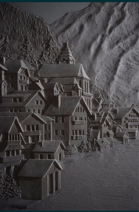 Барельефы скалы