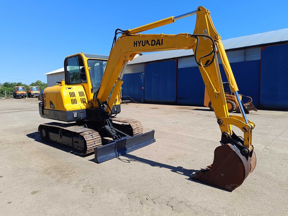 Miniexcavator pe senile Hyundai 60-7, 6 tone, 2008