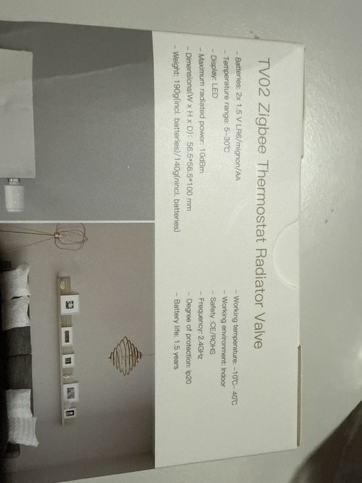 Qiumi Zigbee Termostat Radiator Valvă,Programabil Smart Wifi Mufă M30