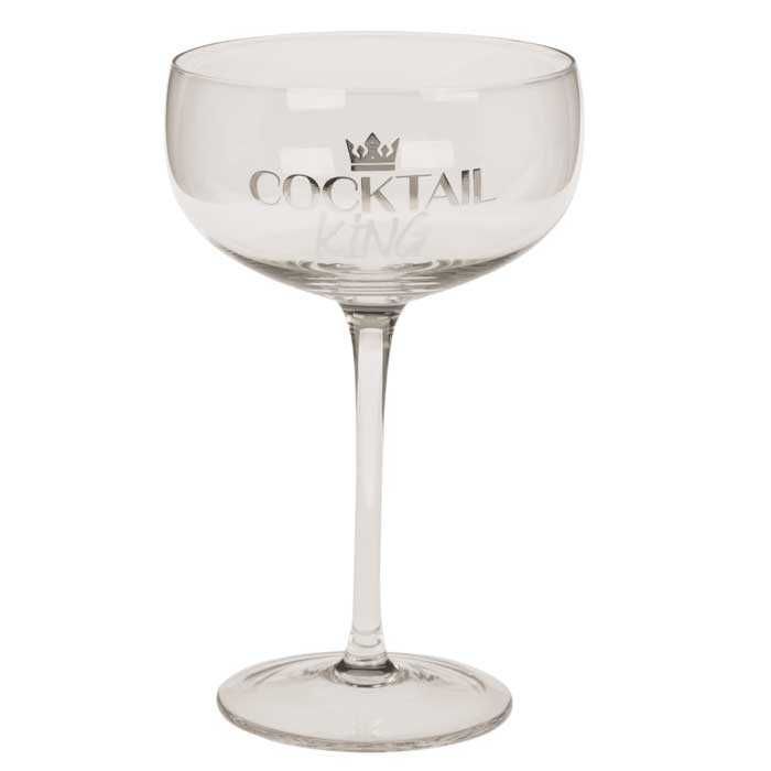Комплект коктейлни чаши за двойка - Крал и Кралица