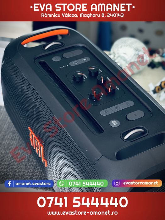 Sistem audio portabil JBL Partybox On-The-Go Essential 100W Bluetooth