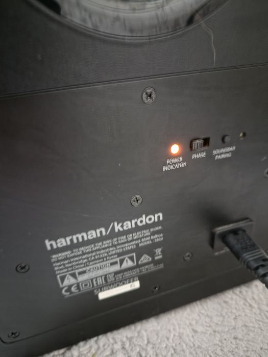 Soundbar harman kardon 300w 2.1